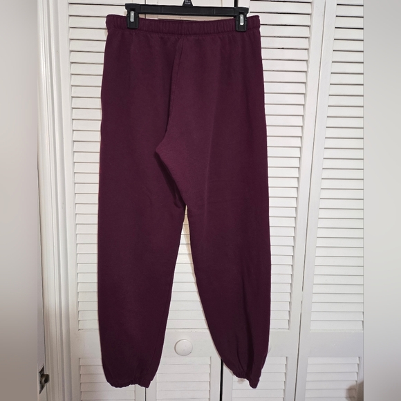 PINK Victoria's Secret Women's S Fold-over Campus Logo Joggers - Picture 7 of 13